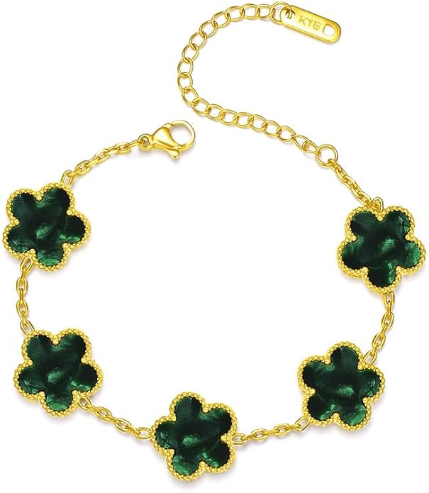 LUCKY 5 CLOVER | BRACELET