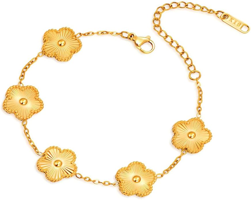 LUCKY 5 CLOVER | BRACELET